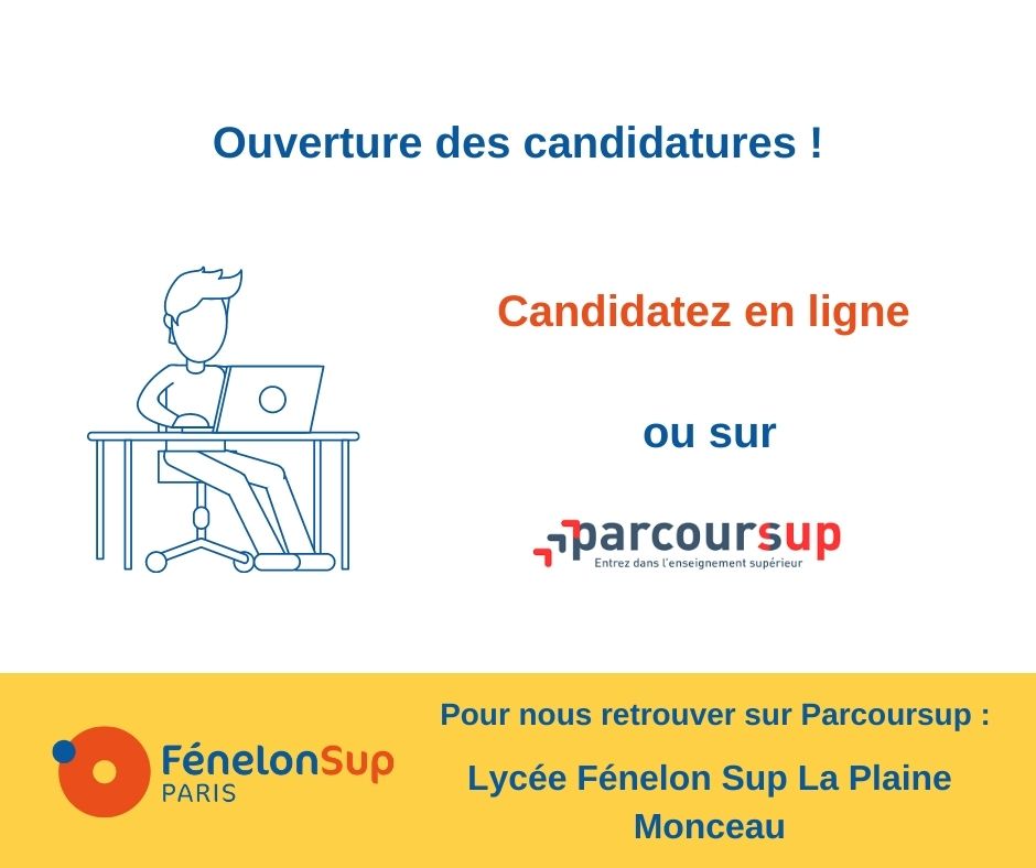 Les inscriptions ont démarré ! - Fénelon Sup Paris