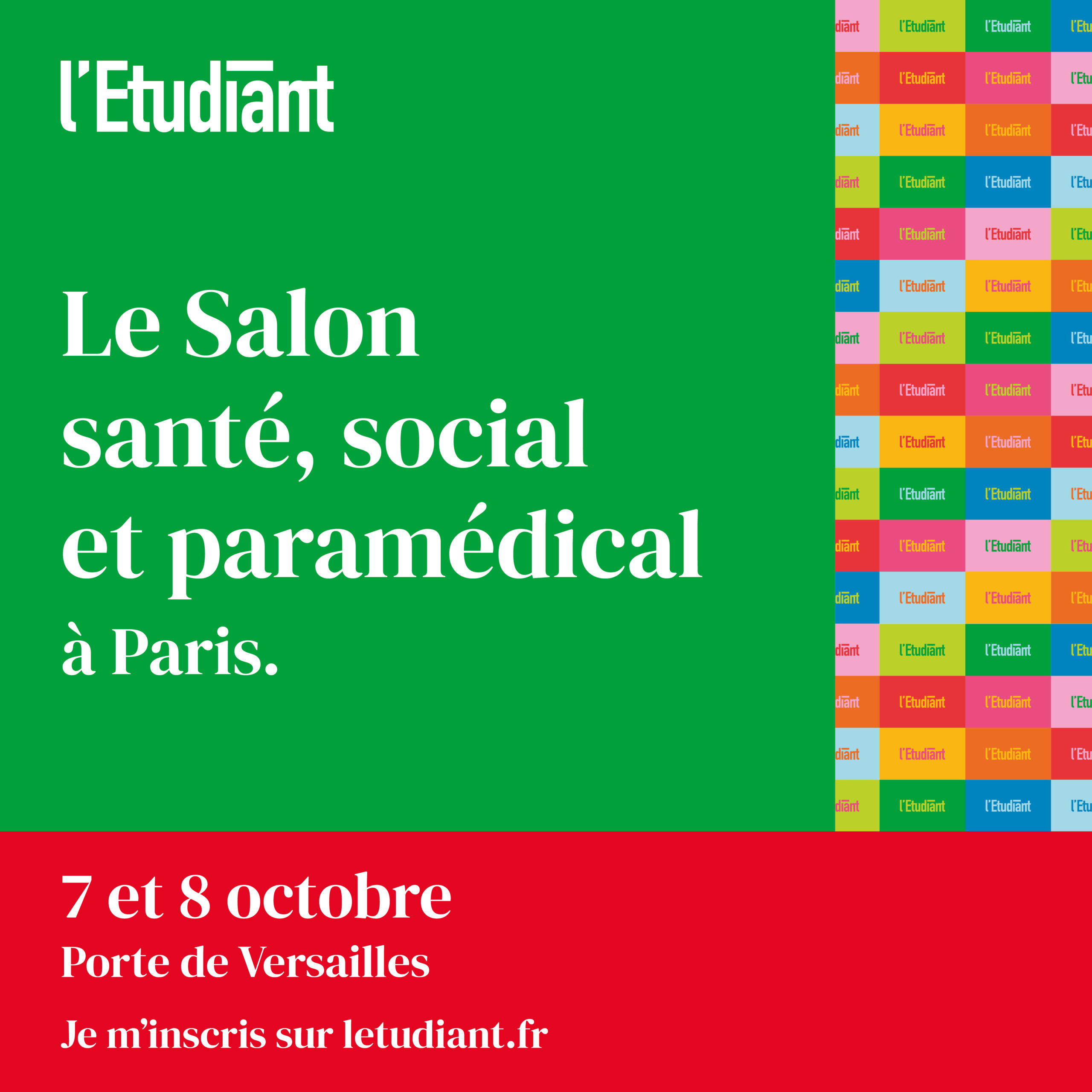 Salon de l'Etudiant - 7 et 8 Octobre - Porte de Versailles - Fénelon Sup Paris