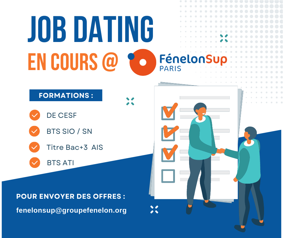 Job Dating 2022 @ Fénelon Sup - Fénelon Sup Paris