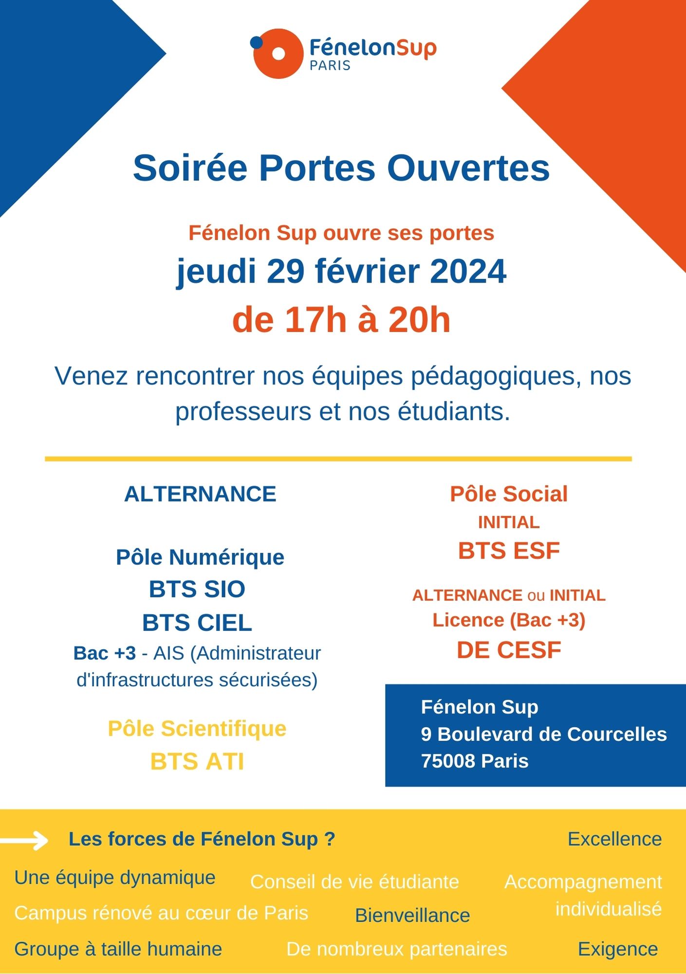 Soirée Portes Ouvertes 2024